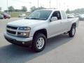 2012 Sheer Silver Metallic Chevrolet Colorado LT Extended Cab 4x4  photo #11