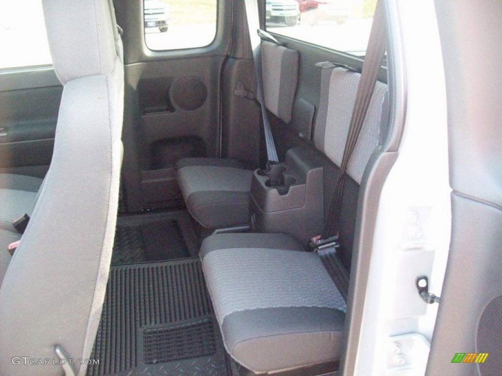 Ebony Interior 2012 Chevrolet Colorado LT Extended Cab 4x4 Photo #51987260
