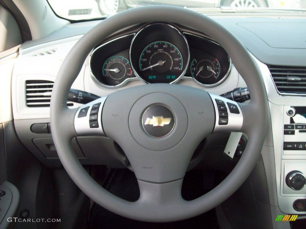 2012 Chevrolet Malibu LS Titanium Steering Wheel Photo #51987332
