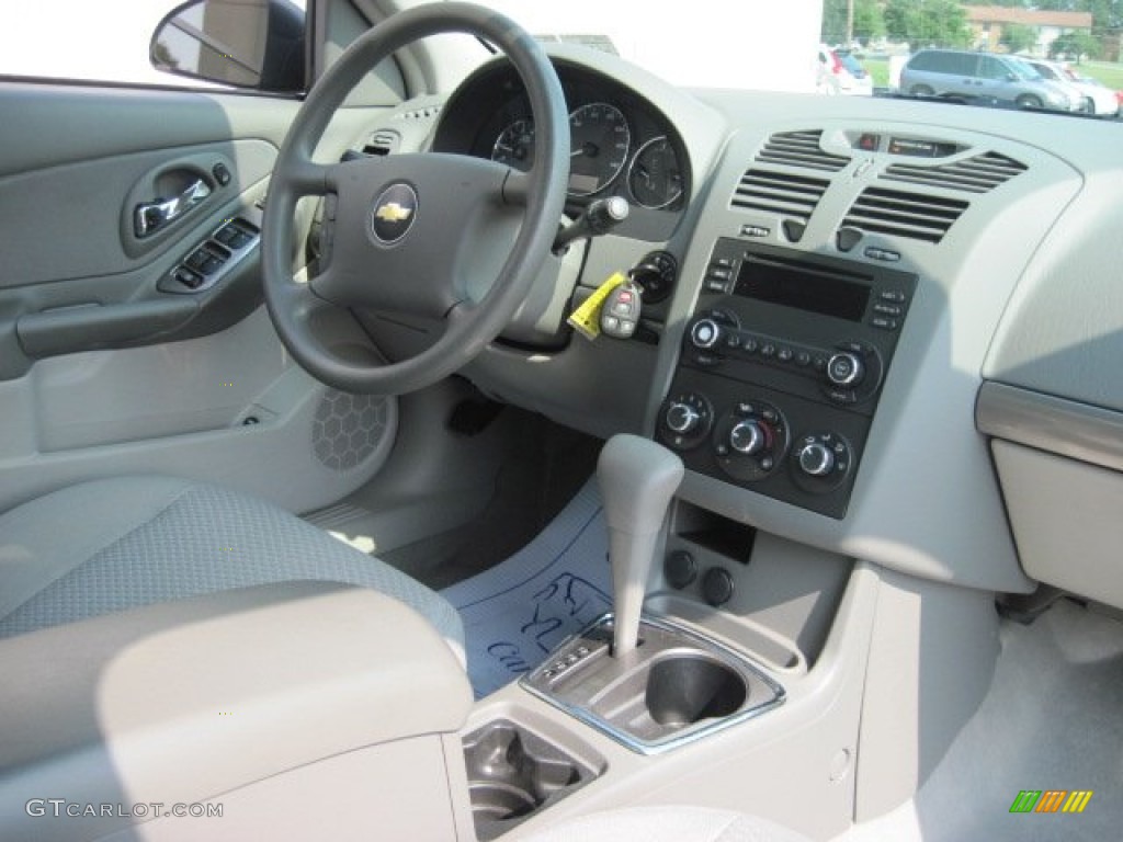 2007 Malibu LS Sedan - Dark Blue Metallic / Titanium Gray photo #7