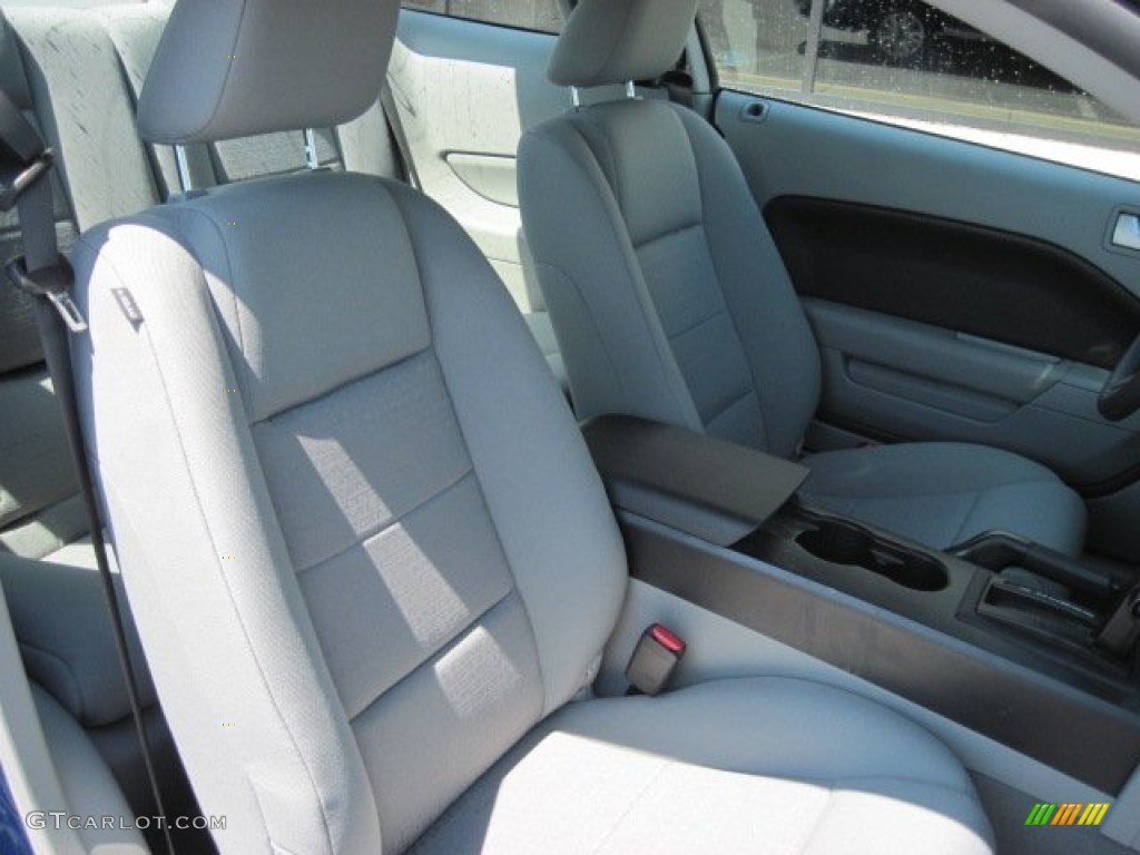 2008 Mustang V6 Deluxe Coupe - Vista Blue Metallic / Light Graphite photo #6