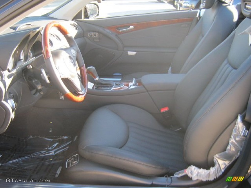 Black Interior 2012 Mercedes-Benz SL 550 Roadster Photo #51989972