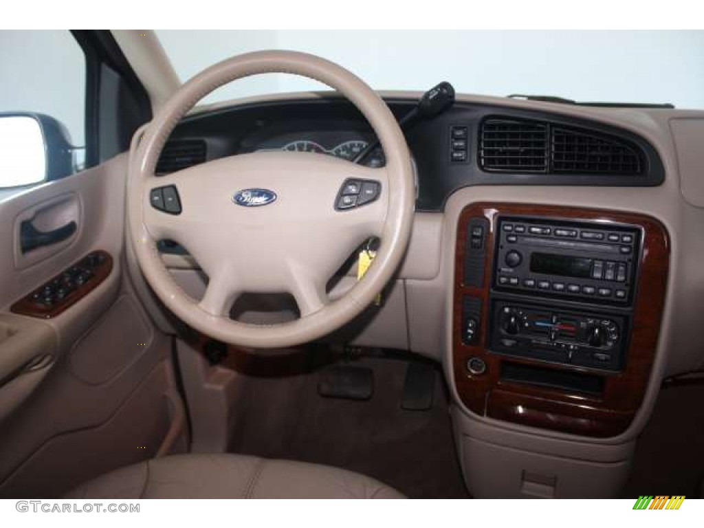 2003 Ford Windstar SEL Medium Parchment Dashboard Photo #51992246