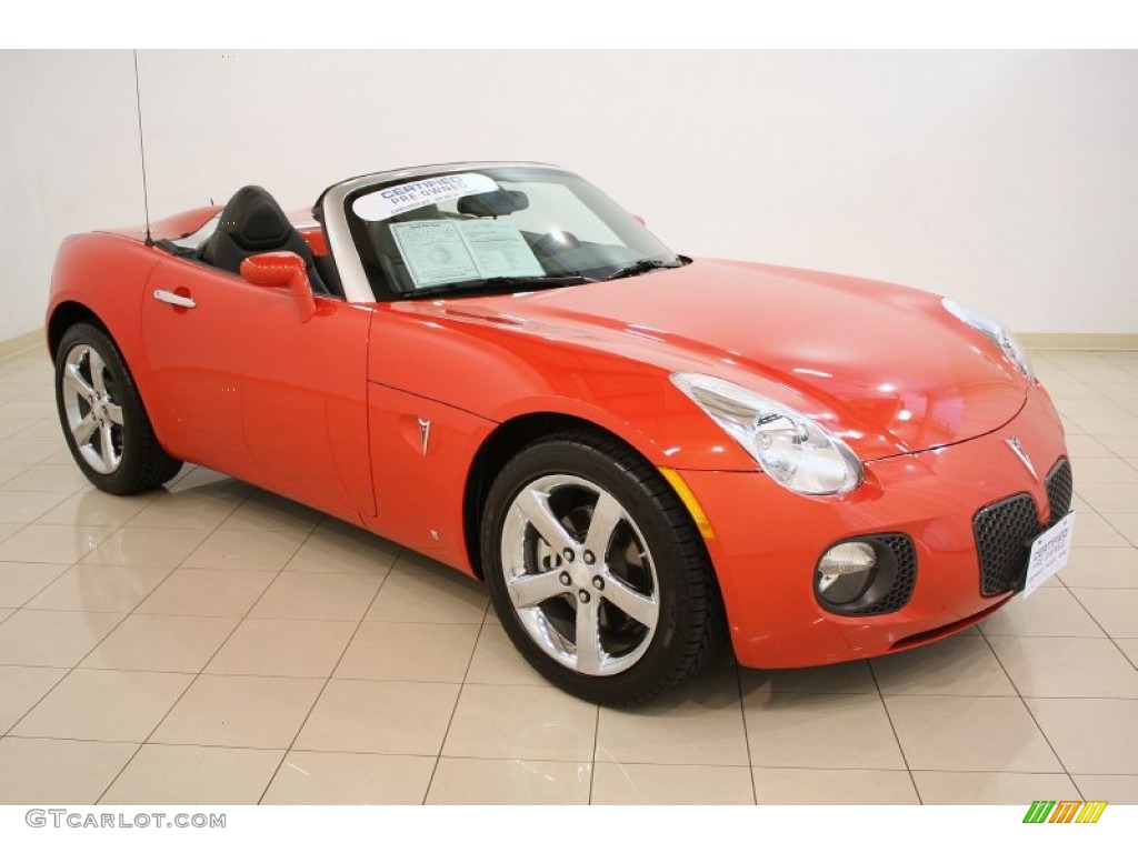 Brazen Orange 2008 Pontiac Solstice GXP Roadster Exterior Photo #51994251
