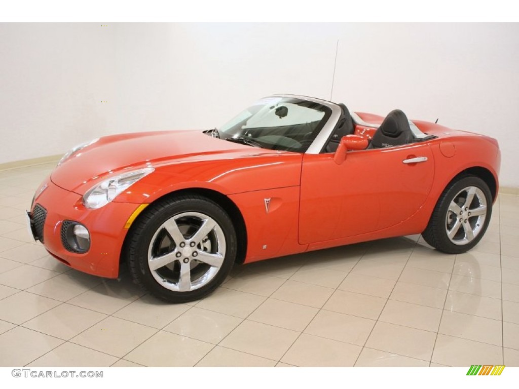 Brazen Orange 2008 Pontiac Solstice GXP Roadster Exterior Photo #51994281