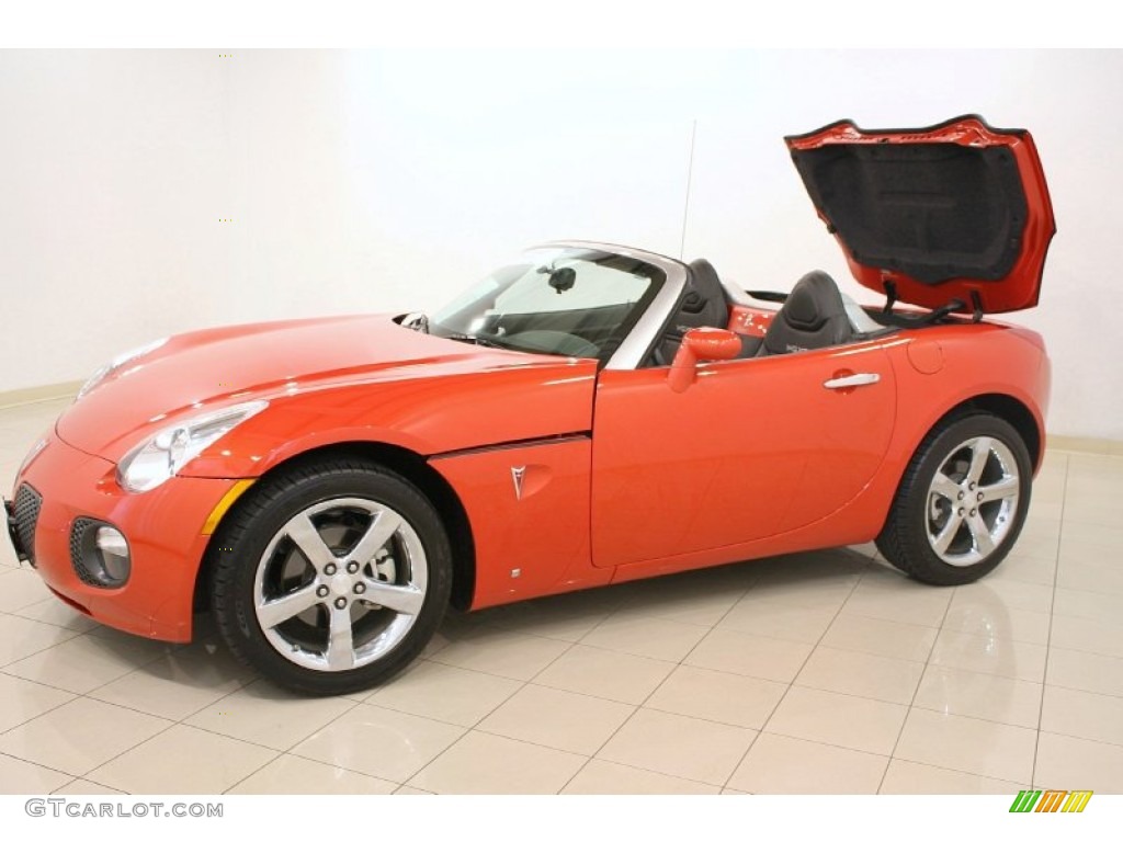 Brazen Orange 2008 Pontiac Solstice GXP Roadster Exterior Photo #51994533