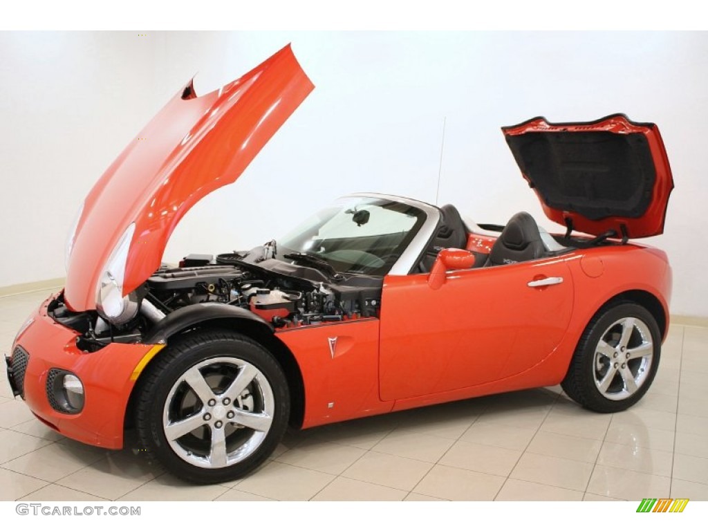 Brazen Orange 2008 Pontiac Solstice GXP Roadster Exterior Photo #51994548