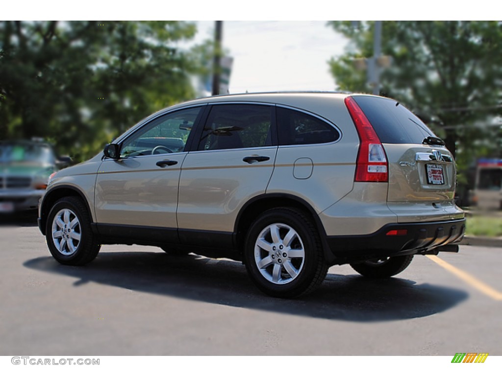 2008 CR-V EX 4WD - Borrego Beige Metallic / Ivory photo #4