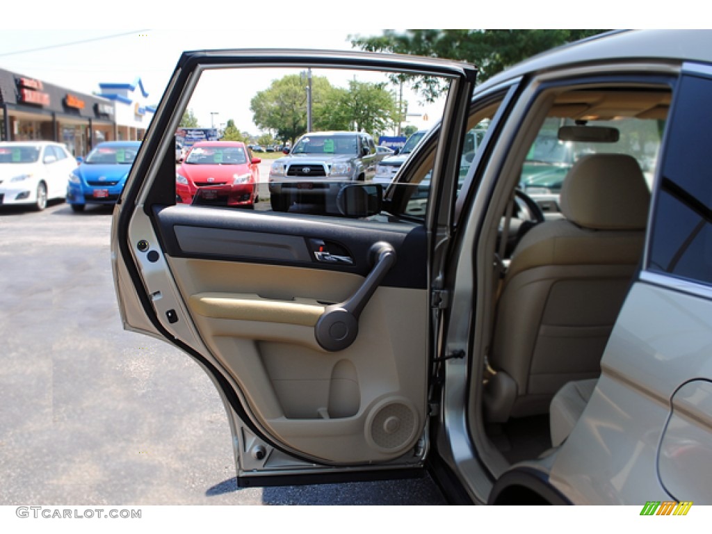 2008 CR-V EX 4WD - Borrego Beige Metallic / Ivory photo #16
