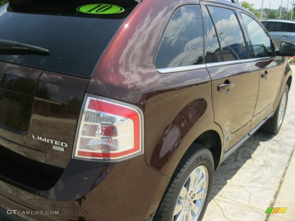 2010 Edge Limited AWD - Cinnamon Metallic / Charcoal Black photo #11