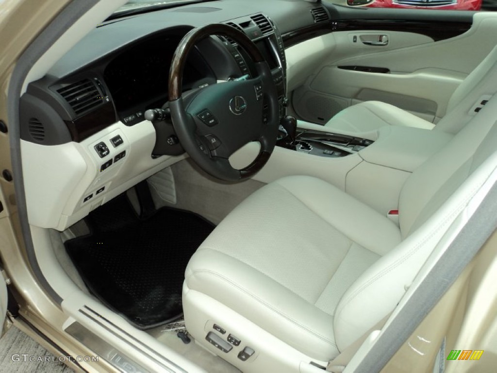 2007 LS 460 - Golden Almond Metallic / Cashmere photo #16