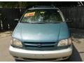 2000 Sailfin Blue Metallic Toyota Sienna XLE  photo #3