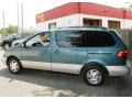 2000 Sailfin Blue Metallic Toyota Sienna XLE  photo #10