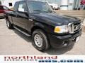 Black - Ranger XLT SuperCab 4x4 Photo No. 3