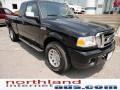 2011 Black Ford Ranger XLT SuperCab 4x4  photo #3