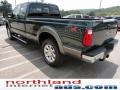 2011 Forest Green Metallic Ford F250 Super Duty Lariat SuperCab 4x4  photo #5