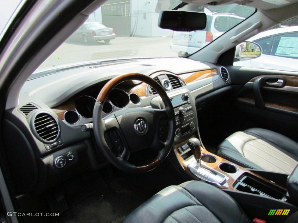 2011 Enclave CXL AWD - Quicksilver Metallic / Ebony/Ebony photo #8