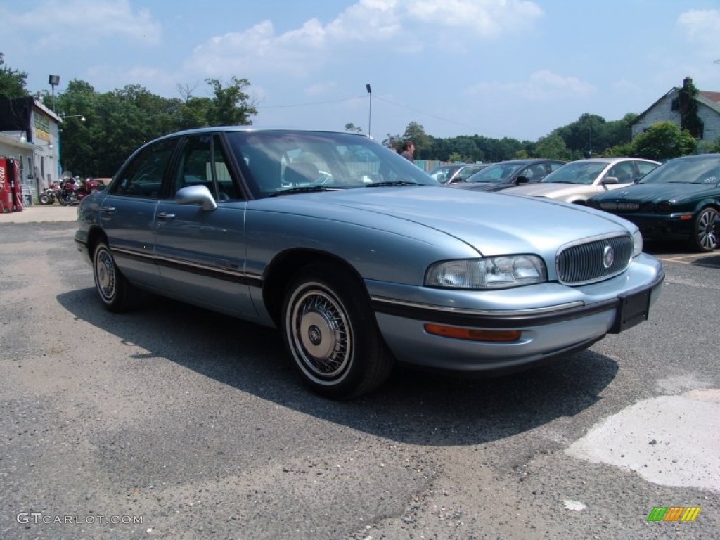 1997 LeSabre Custom - Light Adriatic Blue Pearl / Medium Gray photo #3