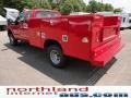 2011 Vermillion Red Ford F350 Super Duty XL SuperCab 4x4 Chassis Commercial  photo #6