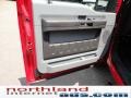 2011 Vermillion Red Ford F350 Super Duty XL SuperCab 4x4 Chassis Commercial  photo #14