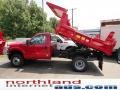 2011 Vermillion Red Ford F350 Super Duty XL Regular Cab 4x4 Chassis Dump Truck  photo #6