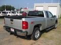 Sheer Silver Metallic - Silverado 1500 LT Extended Cab 4x4 Photo No. 4