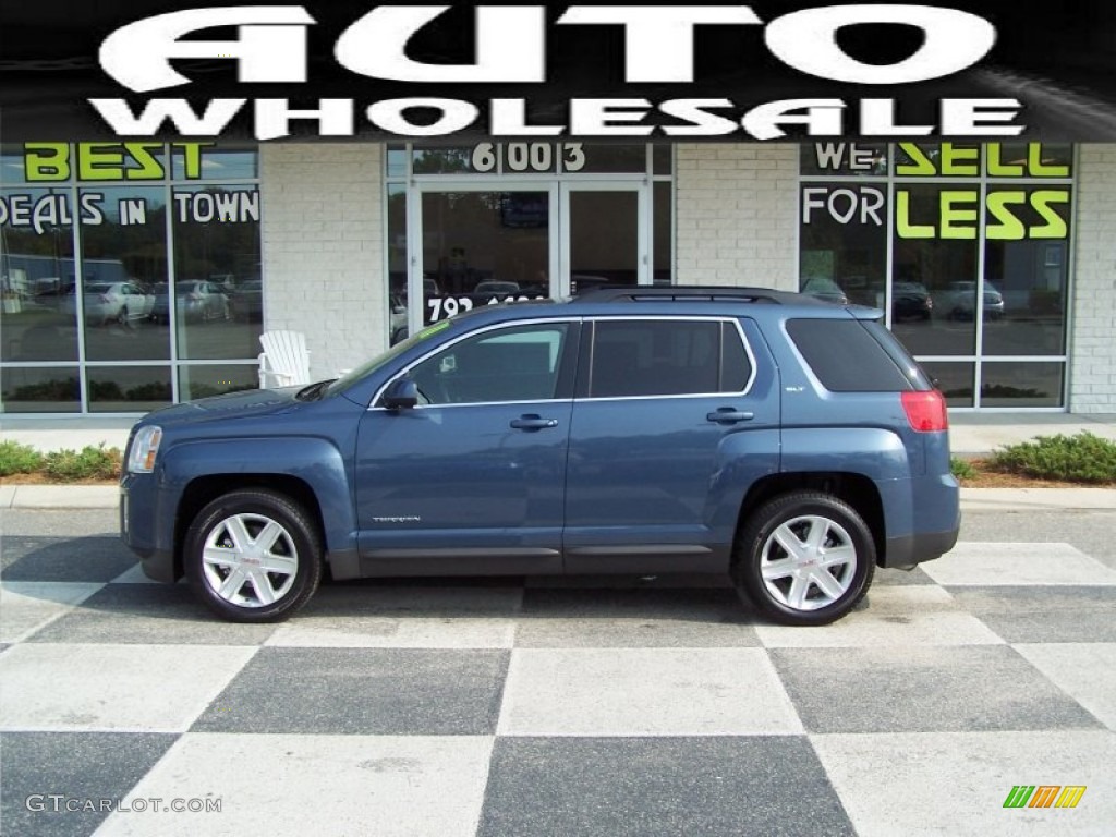 Steel Blue Metallic GMC Terrain