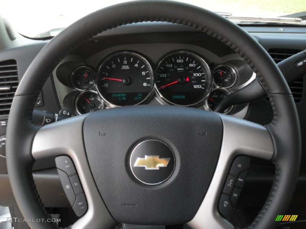 2011 Silverado 1500 LT Crew Cab 4x4 - Summit White / Ebony photo #12