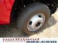 Vermillion Red - F350 Super Duty XL Regular Cab 4x4 Chassis Dump Truck Photo No. 10