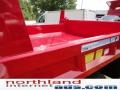 Vermillion Red - F350 Super Duty XL Regular Cab 4x4 Chassis Dump Truck Photo No. 11