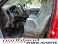 Vermillion Red - F350 Super Duty XL Regular Cab 4x4 Chassis Dump Truck Photo No. 12