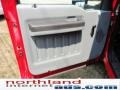 Vermillion Red - F350 Super Duty XL Regular Cab 4x4 Chassis Dump Truck Photo No. 16