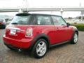 2008 Chili Red Mini Cooper Hardtop  photo #3