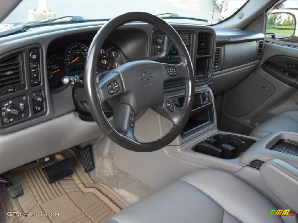 2003 Suburban 1500 LT 4x4 - Light Pewter Metallic / Gray/Dark Charcoal photo #28