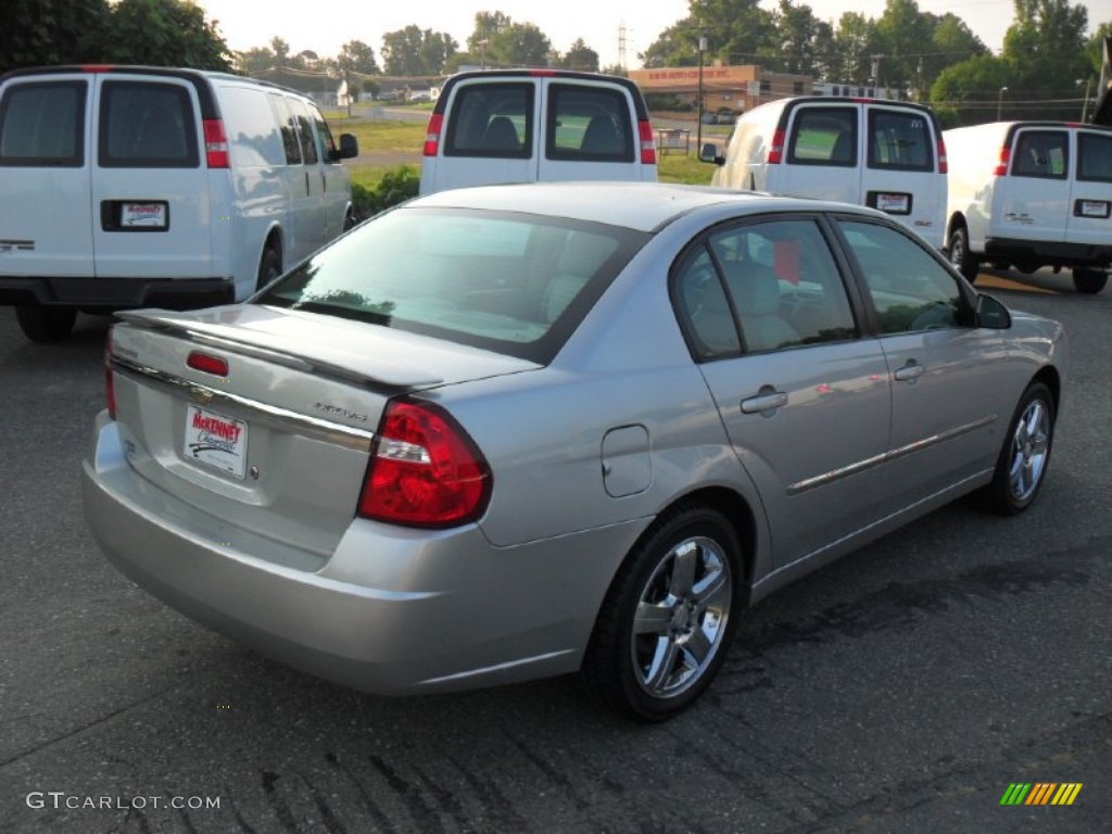 2006 Malibu LTZ Sedan - Silverstone Metallic / Titanium Gray photo #4