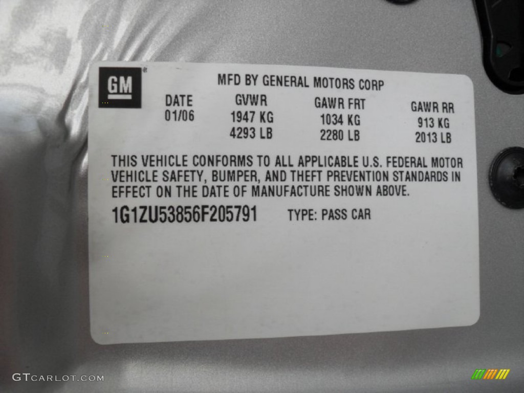 2006 Malibu LTZ Sedan - Silverstone Metallic / Titanium Gray photo #6