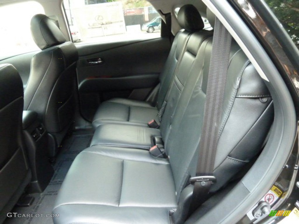 Black Interior 2011 Lexus RX 350 AWD Photo #52001463
