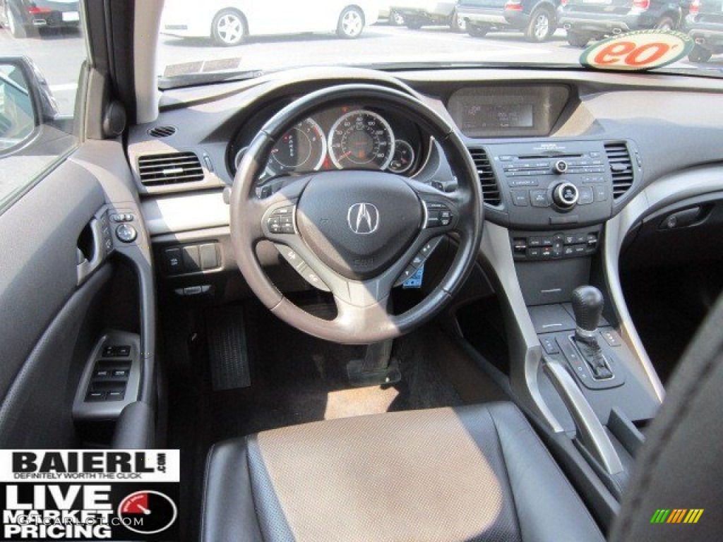 2009 TSX Sedan - Vortex Blue Pearl / Ebony photo #15