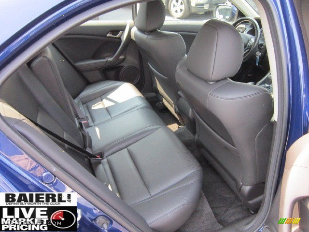 2009 TSX Sedan - Vortex Blue Pearl / Ebony photo #17