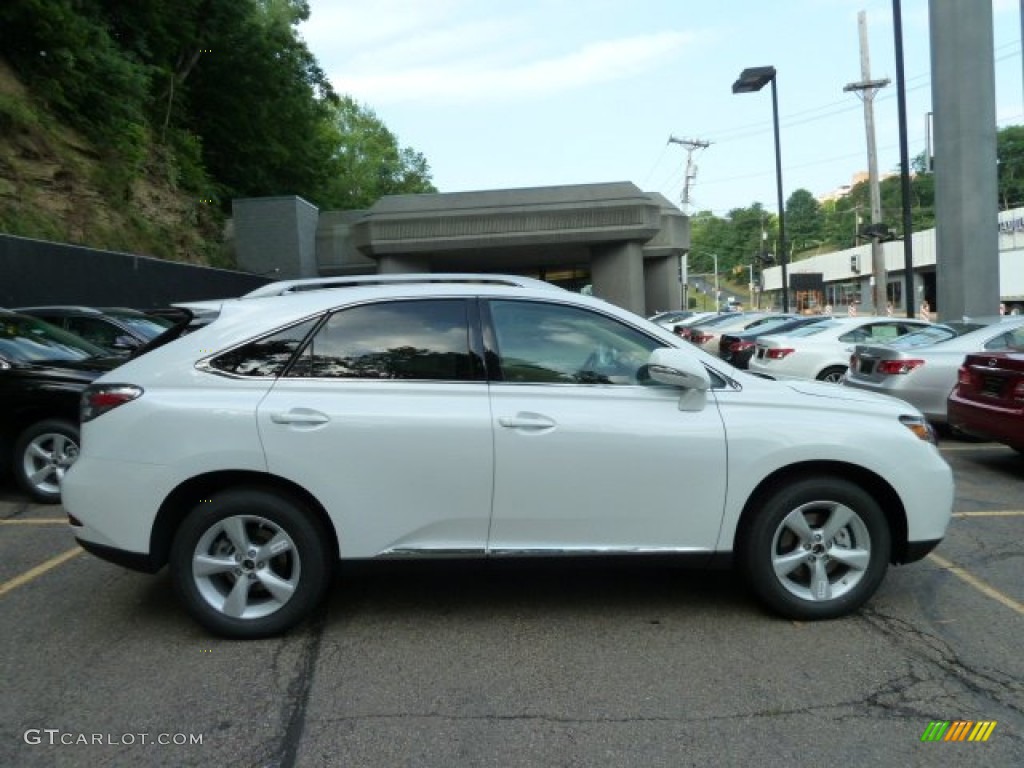 Starfire White Pearl 2011 Lexus RX 350 AWD Exterior Photo #52001942