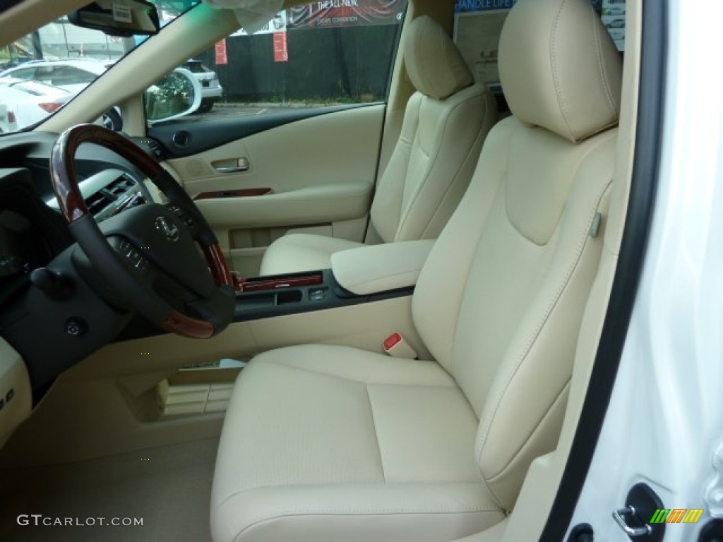 Parchment Interior 2011 Lexus RX 350 AWD Photo #52002012