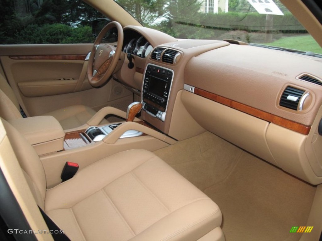 Havanna/Sand Beige Interior 2009 Porsche Cayenne S Photo #52002042