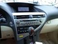 2011 Lexus RX Parchment Interior Controls Photo