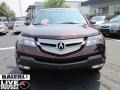 2009 Dark Cherry Pearl Acura MDX Technology  photo #2