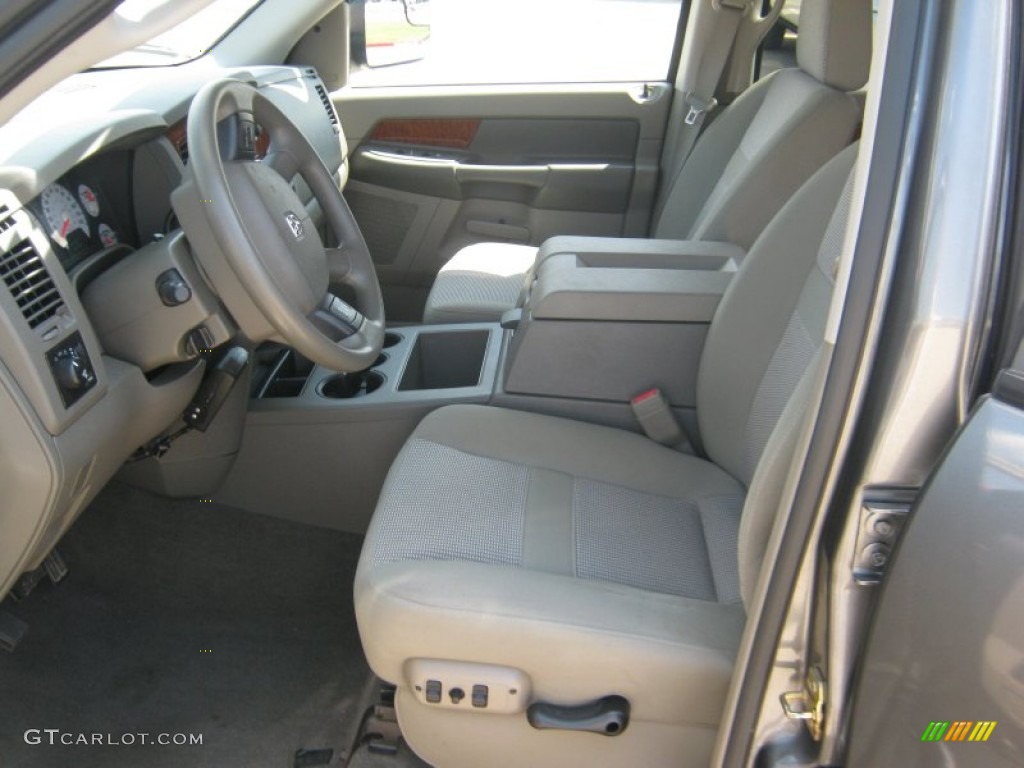 Khaki Interior 2006 Dodge Ram 2500 SLT Mega Cab Photo #52002255