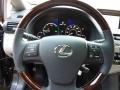 2011 Lexus RX Light Gray Interior Steering Wheel Photo