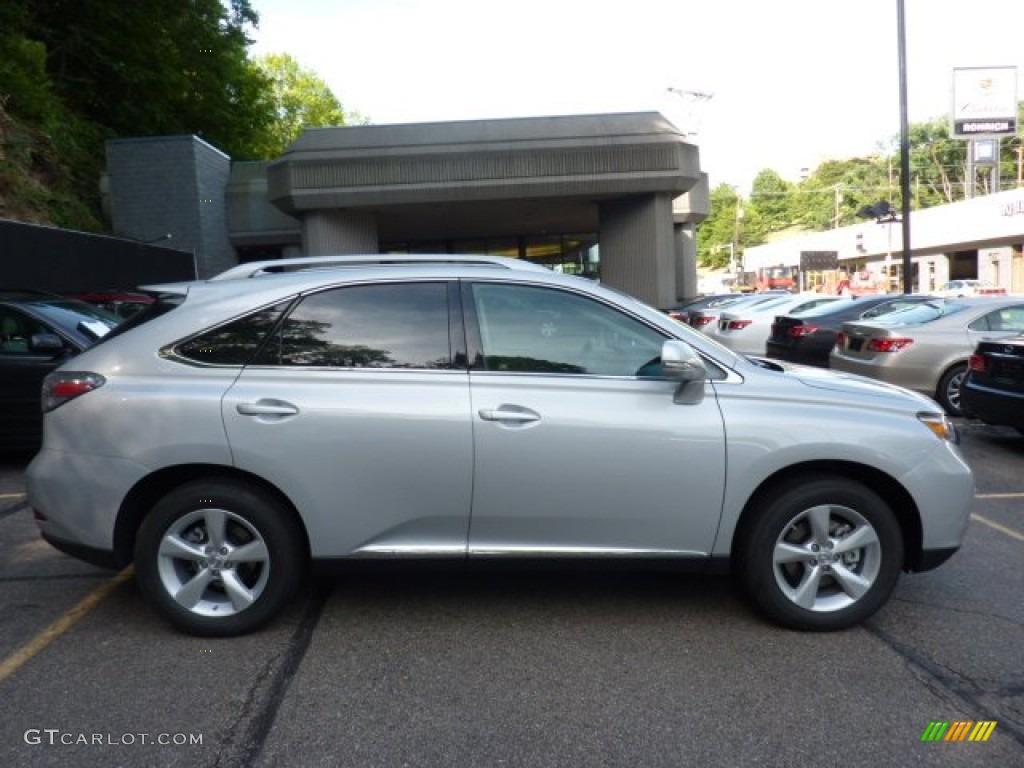 Tungsten Silver Pearl 2011 Lexus RX 350 AWD Exterior Photo #52002795