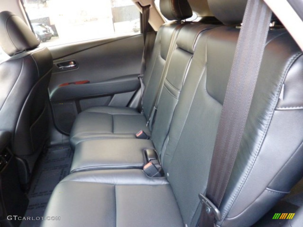 Black Interior 2011 Lexus RX 350 AWD Photo #52002882