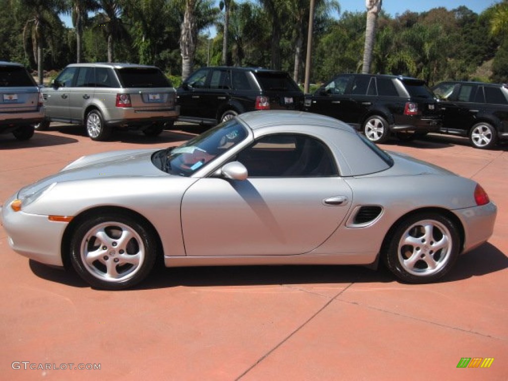 Arctic Silver Metallic 1998 Porsche Boxster Standard Boxster Model Exterior Photo #52002891
