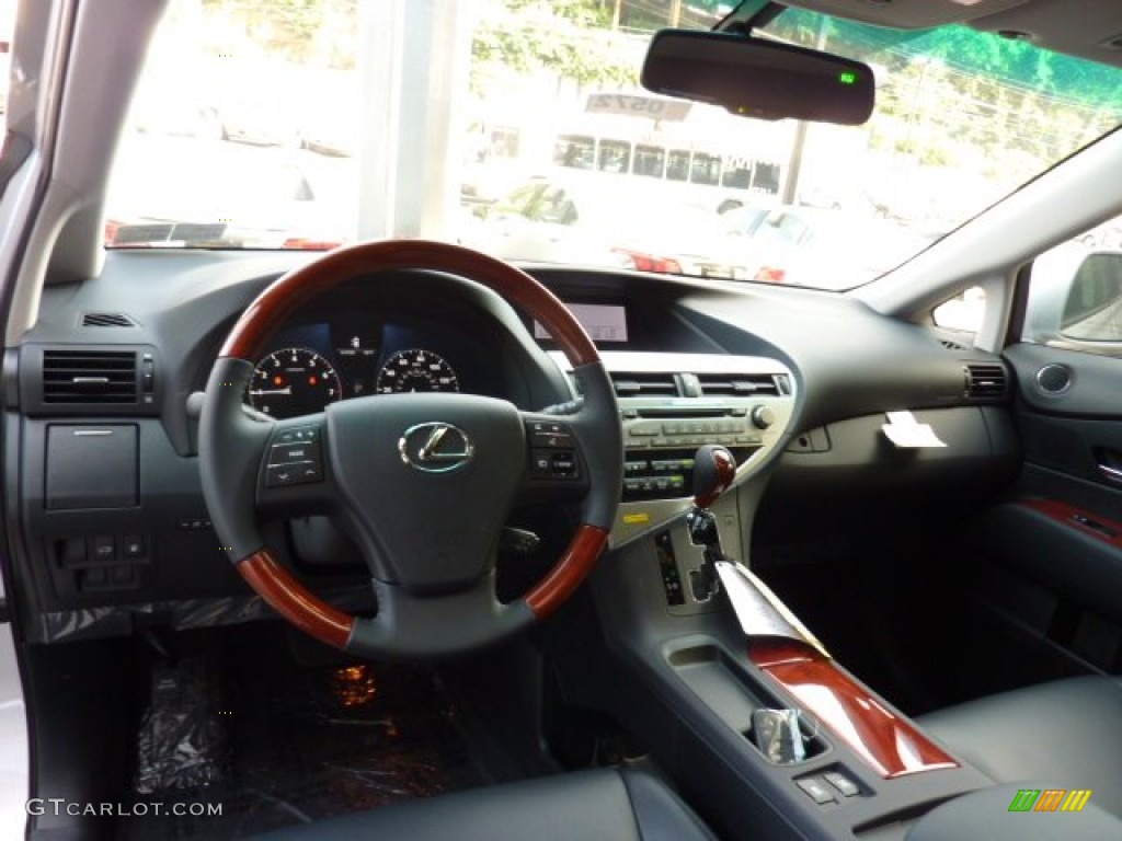 2011 Lexus RX 350 AWD Black Dashboard Photo #52002897